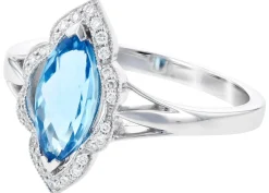 Blue Topaz Ring