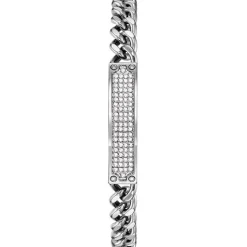 Bulova  Box Set Bul Crystal Mens Stainless Steel