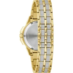 Bulova Dress/Classic Crystal Ladies Watch Stainless Steel