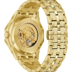 Bulova Dress/Classic Crystal Mens Watch Stainless Steel