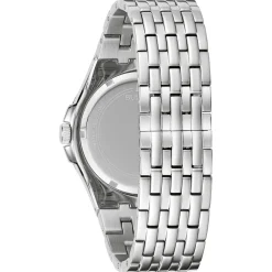 Bulova Dress/Classic Crystal Mens Watch Stainless Steel