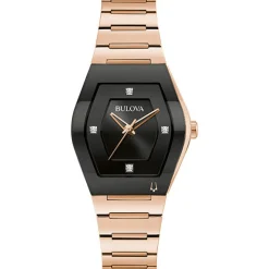 Bulova  Gemini Ladies Stainless Steel