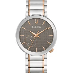 Bulova Modern Bul Mens Stainless Steel