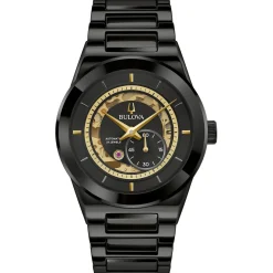 Bulova Modern Modern Mens Watch Ceramic & Stainless Steel