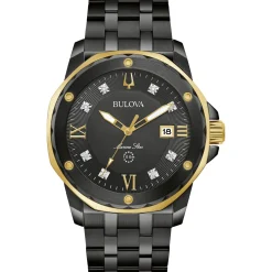 Bulova Performance Marine Star Mens Watch Stainless Steel