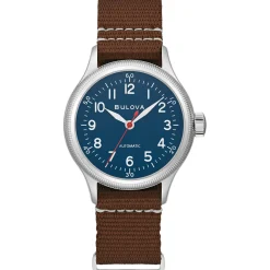 Bulova Performance Military Mens Watch Stainless Steel