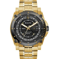 Bulova Proprietary Precisionist Mens Watch Stainless Steel