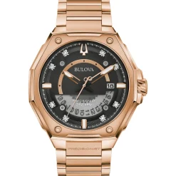 Bulova Proprietary Precisionist Mens Watch Stainless Steel
