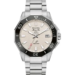 Bulova Stainless Steel Performance Mens Watch