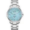 Bulova Stainless Steel Performance Ladies Watch