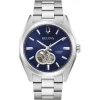 Bulova  Surveyor Mens Stainless Steel