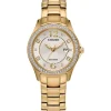 CITIZEN Eco-Drive Dress/Classic Eco Crystal Eco Ladies Stainless Steel