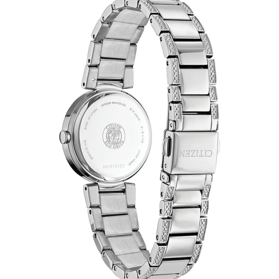 CITIZEN Eco-Drive Dress/Classic Eco Crystal Eco Ladies Stainless Steel