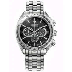 CITIZEN Eco-Drive Sport Luxury Carson Mens Stainless Steel