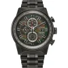 CITIZEN Eco-Drive Weekender Nighthawk Sport Casual Mens Stainless Steel