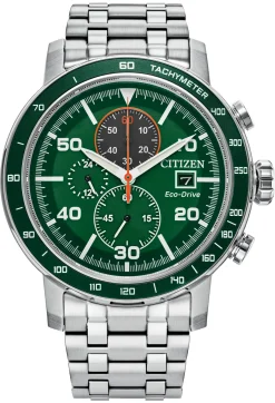 CITIZEN Eco-Drive Weekender Mens Stainless Steel