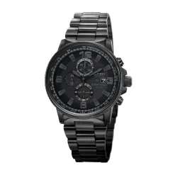 CITIZEN Eco-Drive Weekender Nighthawk Sport Casual Mens Stainless Steel