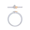 14K Diamond Heart Ring