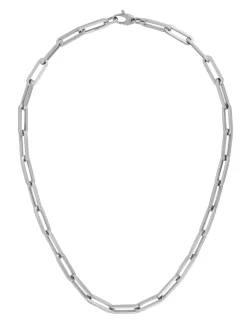 14K Gold 6.1mm Paperclip Chain