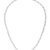 14K Gold 4.2mm Paperclip Chain
