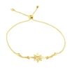 14K Gold North Star Bolo Bracelet