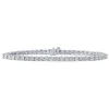 14K White Gold 3Ct Diamond Tennis Bracelet