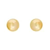 14K Yellow Gold 6mm Ball Pierced Earring