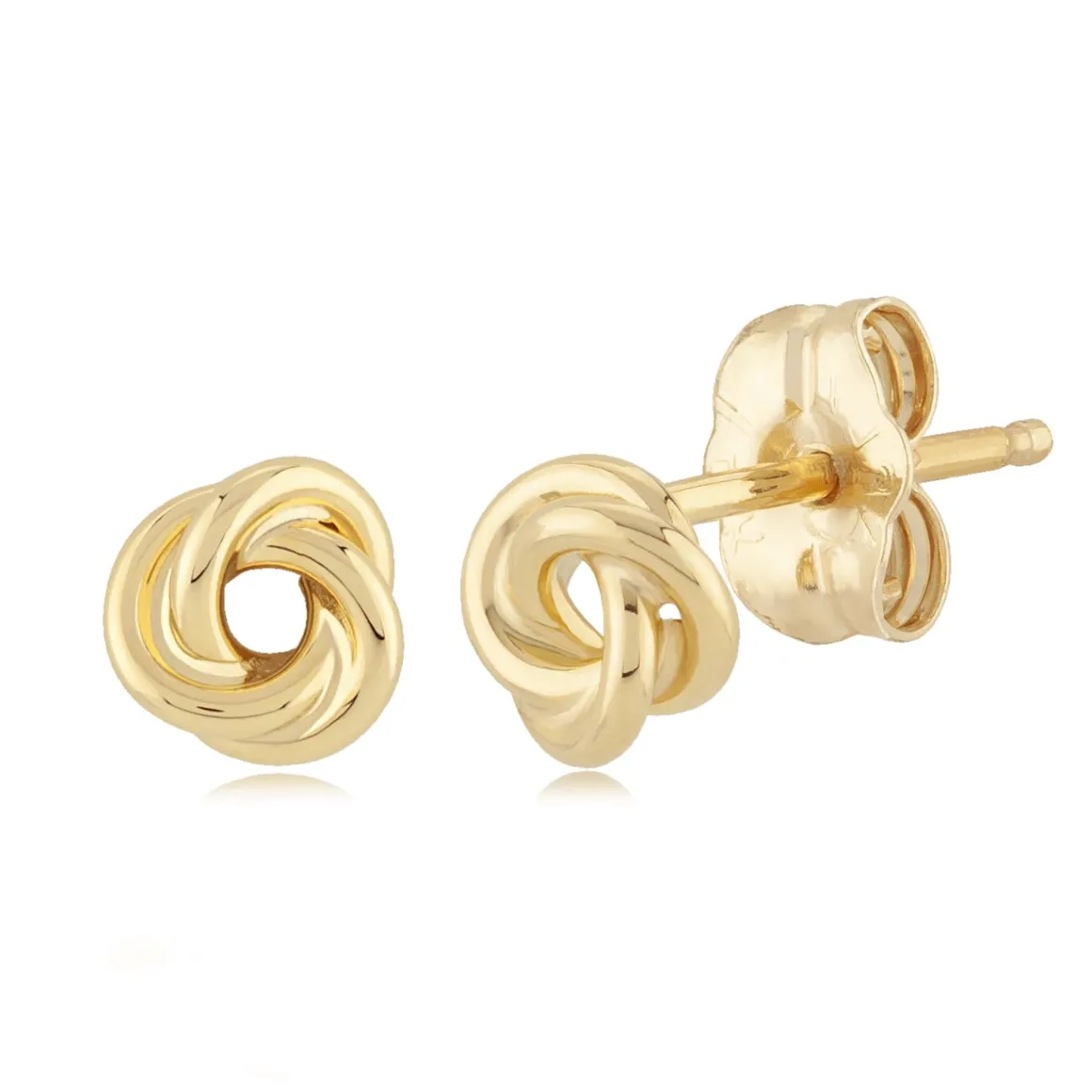 14KG Sm. Love Knot Earrings