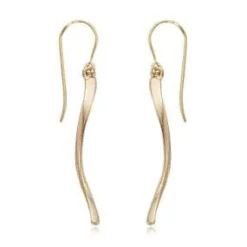 14KG Straight Dangle Earrings