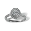 Lab Grown Diamond Halo Engagement Ring
