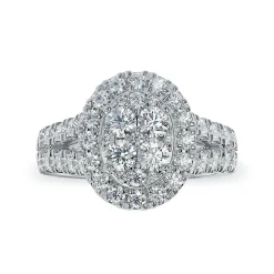 Lab Grown Diamond Halo Engagement Ring