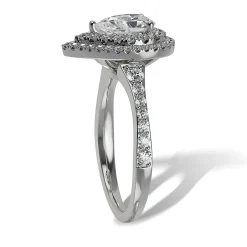 Lab Grown Diamond Halo Engagement Ring