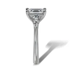 Lab Grown Diamond Three Stone Engagement Ring