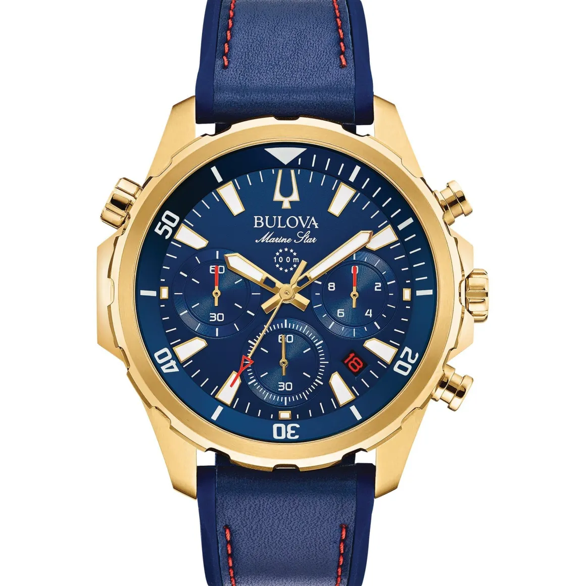 Men's Bulova Marine Star Chronograph Watch