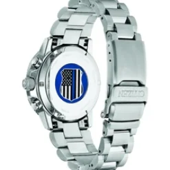 Men's Thin Blue Line Box Set Citizen Watch
