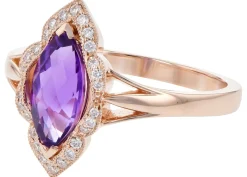 Purple Amethyst Ring