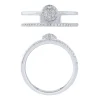 Sterling Silver 1/4Ctw Diamond Fashion Ring