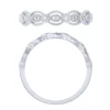 Sterling Silver 1/10Ctw Diamond Fashion Band