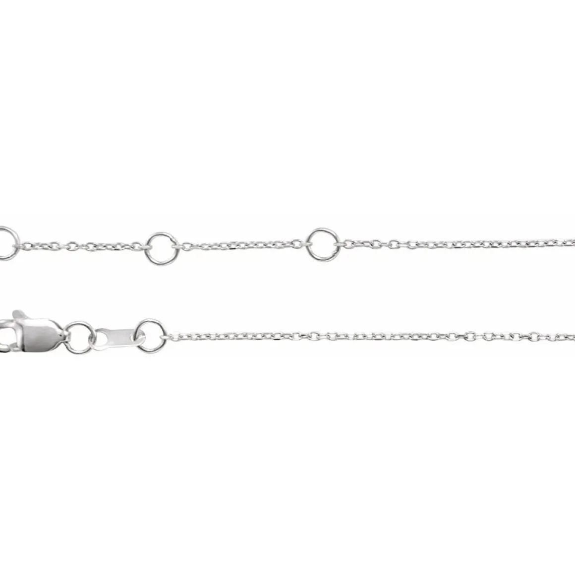 Sterling Silver Mama Script Bracelet 6.5-7.5"