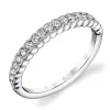 Sylvie 14KW Angeline 0.32CTW Diamond Band