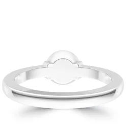 UCONN Logo Engraved Ring in Sterling Silver